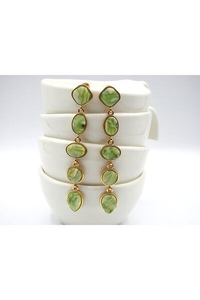 velissa Acrylic Earring with Hanger 8,5cm