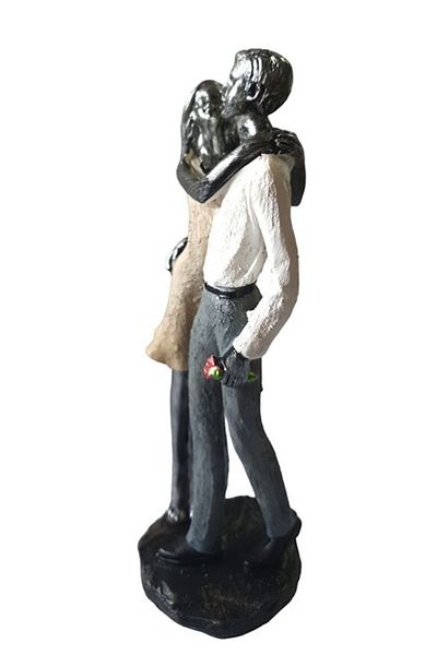 BV Decorative statuette, Couple in Love, Multicolor, 21 cm, GXL004