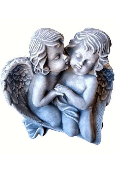 BV Decorative statuette, Angel, Gray, 29 cm, DV91-4P