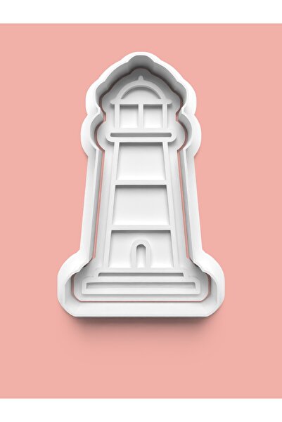 AKTASTORE قالب كوكي منارة وقالب لب السكر