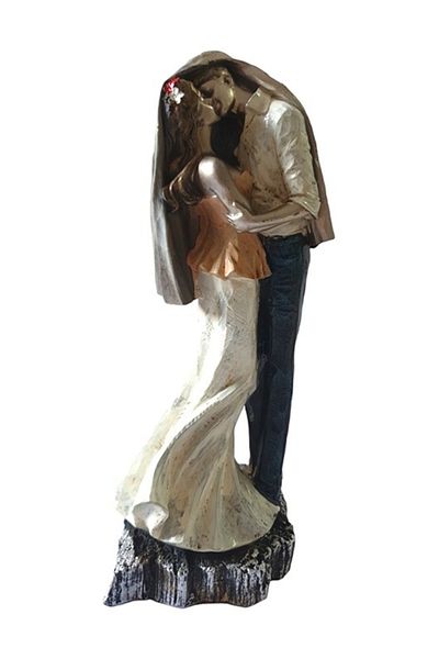BV Decorative statuette, Couple in Love, Multicolor, 23 cm, GXL005