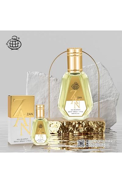Fragrance World Zan, Eau de Parfum, Unisex, 50 ml, 50 ml