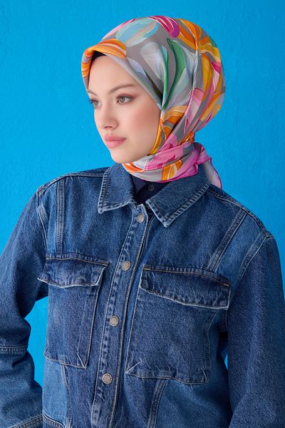 Belli Καλοκαιρινή σεζόν 2025 100% Twill μεταξωτό μαντίλι 4107D 34