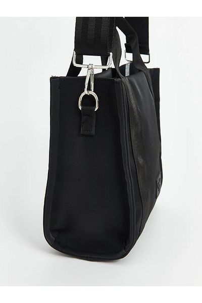 LC Waikiki Lcw Accessories Women's Black Shoulder Bag with Detachable Strap