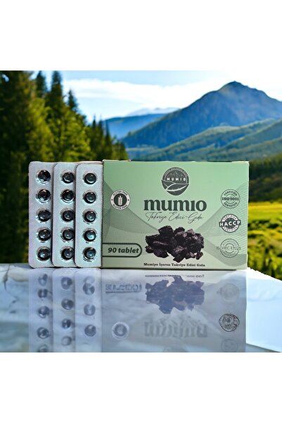 Mumio içeren Takviye Edici Gıda 1 Kutu – 3 x 30 Tablet