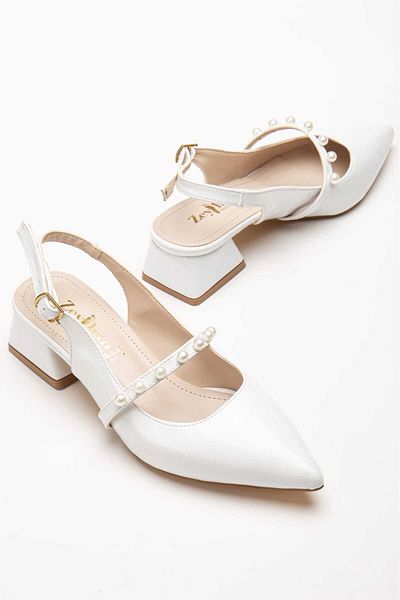 Lolo Life Women's Maste Pearl Short Heeled Shoes Zy-02