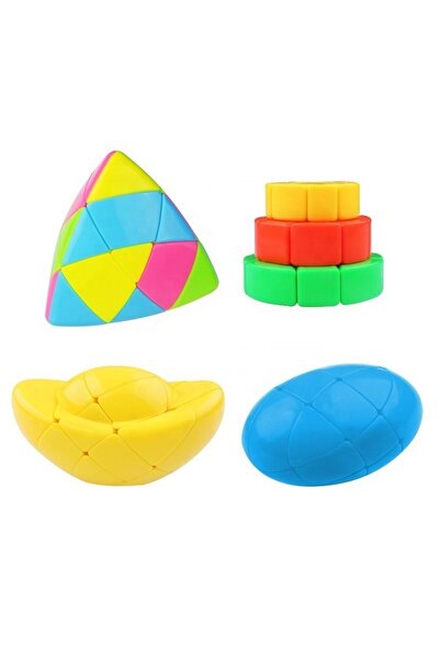 BV Set de 4 cuburi, Ou Yuxin 3x3, Tort 3x3, Zongzi, Lingouri, Fără autocolant...