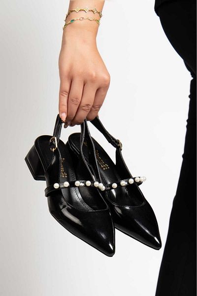 Lolo Life Pantofi cu toc mic Maste Pearl pentru damă zy-02