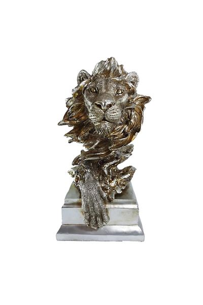 BV Lion head statue, 30 cm, TD912D-G