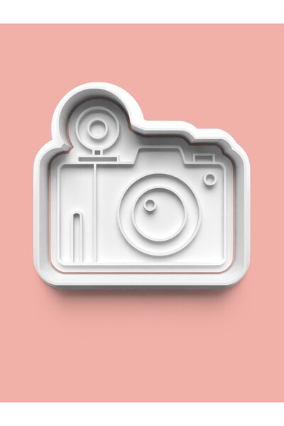 AKTASTORE قالب كوكيز للكاميرا وقالب عجينة السكر