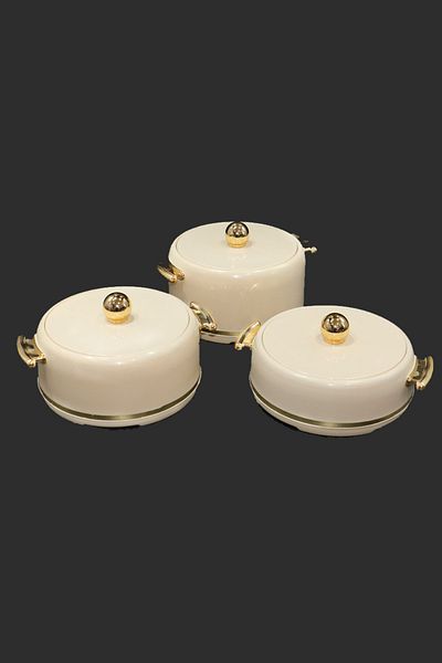 Generic طقم حافظات طعام 2500/2000/1500مل