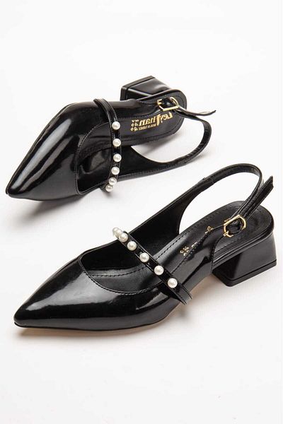 Lolo Life Pantofi cu toc mic Maste Pearl pentru damă zy-02
