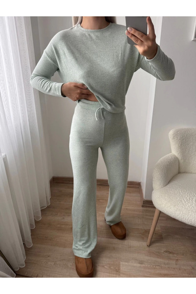 LETS BASIC Yumoş Textured Basic 2-Piece Set