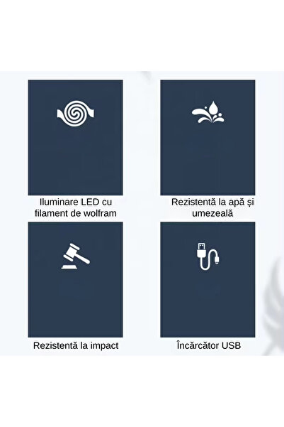 LUDORA Bricheta Electrica, Cu Carcasa Pachet Tigari, Stil Tabachera, Antivant, Incarcare USB, Cablu Inclus