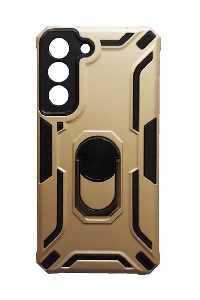 BV Husă de telefon compatibilă cu Samsung Galaxy S22 Plus, Puternică, Inel și placă metalică, HT100