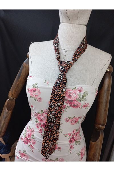 es moda shop Floquet Linen Women's Tie