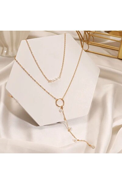 Generic Brand Two Layers Pearl Necklace to Complement Your Elegance