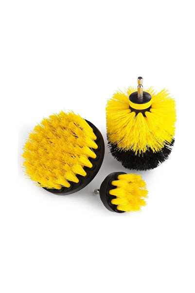 CK LUXURY GARAGE Matkap Uçlu Detay Fırça 3'lü Set