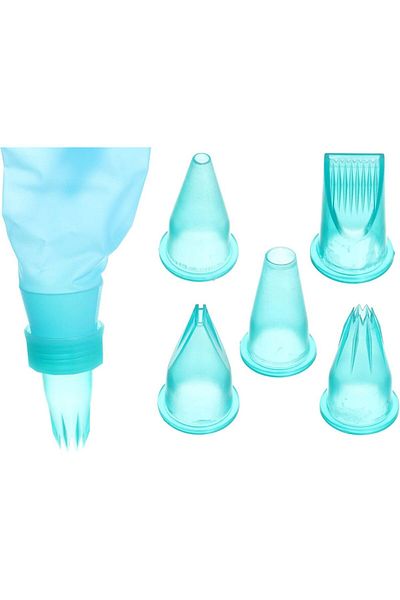BV Set accesorii bucătărie 6 duze pentru umplere cu pos, 501COF