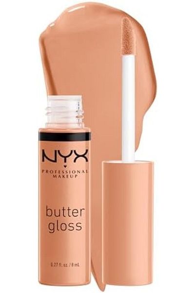 NYX Professional Makeup Butter Gloss, Non-Sticky Lip Gloss - Fortune Cookie (True Nude)