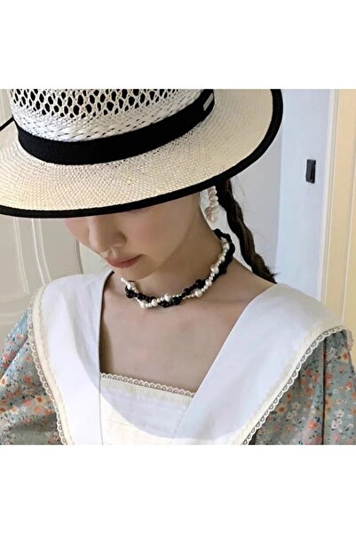 Shiklik MODA قلادة اللؤلؤ الملونة لتعزيز أناقتك