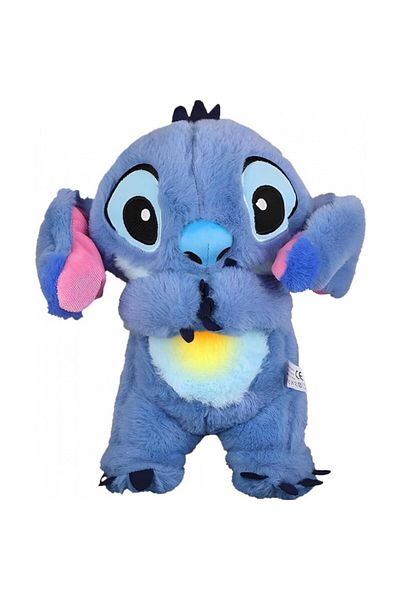 victiny Interactive plush toy VICTINY® with luminous and musical effects, breathes and calms the child, blu