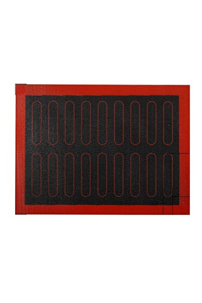 BV Микроперфорирана силиконова подложка за печене на еклери, незалепваща, 40x...