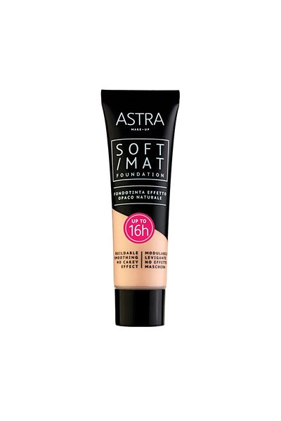 ASTRA MAKE-UP Soft Matte Matte Foundation -01 Cloud