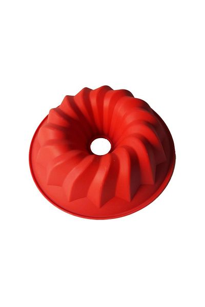 BV Silicone mold for cake, sponge cake, Cake top, Red, 20 cm, 256COF