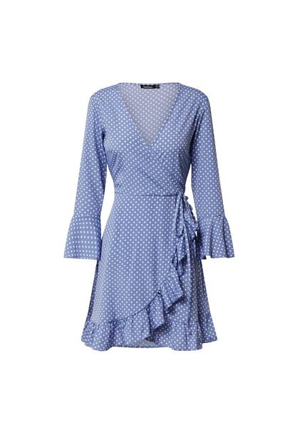BOOHOO - Polka dot dress with ruffles