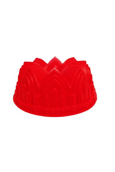 BV Silicone mold for cake, sponge cake, Cake top, Red, 22 cm, 278COF