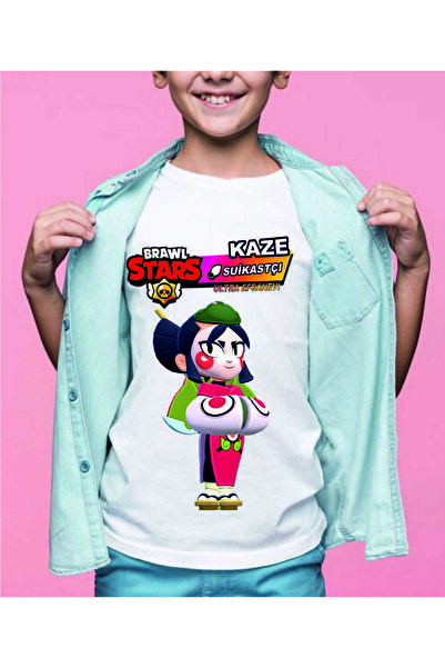 Home Brawl Stars Kaze Yeni Karakter Unisex Tişört