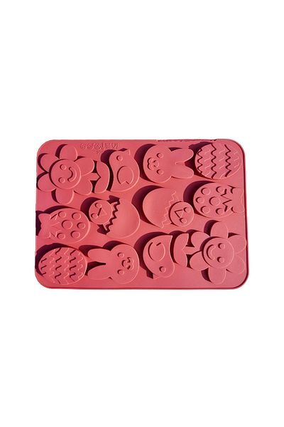 BV Silicone cake mold, Bunnies, Egg, Chicken, Flower, 173COF