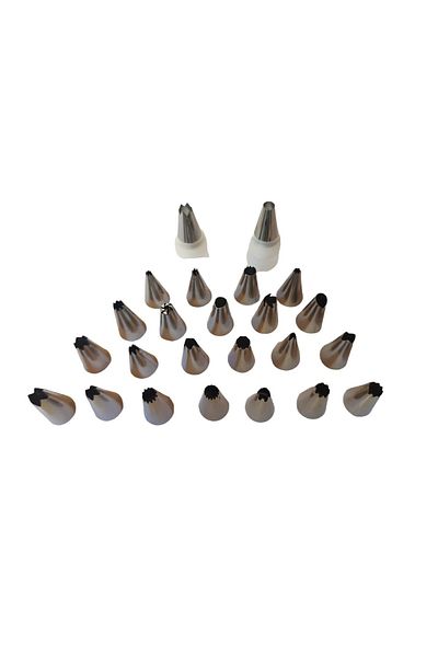 BV 27-piece stainless steel garnishing set with adapter and pos included, 53 cm, 391COF