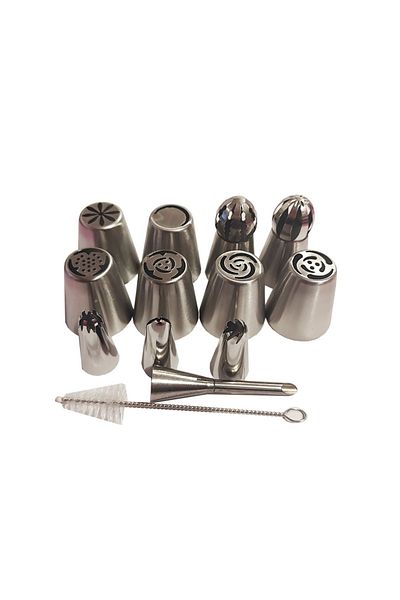 BV Set of 12 ornate stainless steel spoons, 5 cm, 138COF