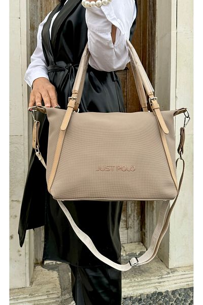 Just Polo JP geanta de umar originala just polo pentru femei marime mare dimensiune 32x28 cm