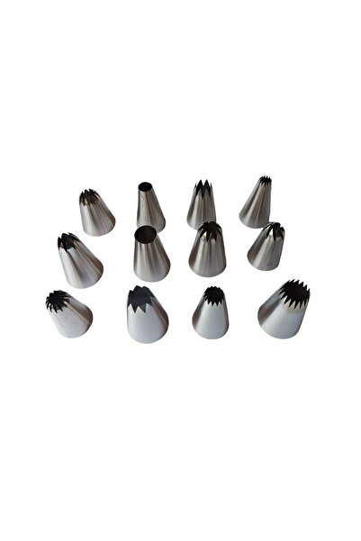 BV Set of 12 ornate stainless steel spoons, 5 cm, 362COF