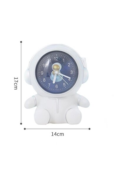 byhodi ساعة طاولة على شكل رائد فضاء مع حصالة مقاس كبير