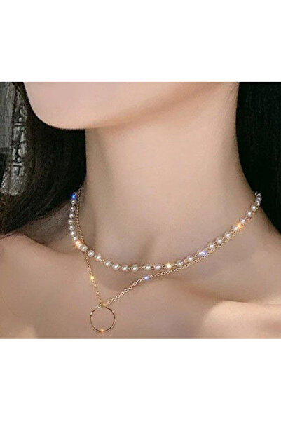 Generic Brand Complete Your Elegance with the Exquisite Pearl Detailed Ring N...