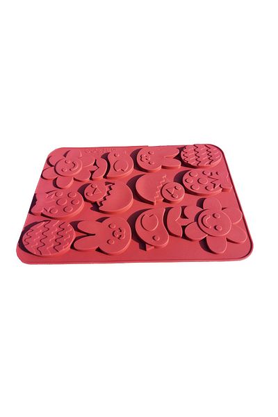 BV Silicone cake mold, Bunnies, Egg, Chicken, Flower, 173COF