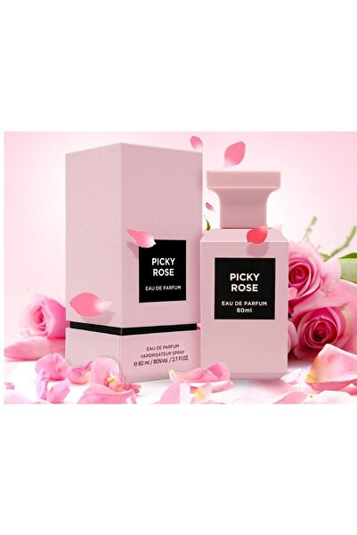 Fragrance World Picky Rose, Eau de Parfum, Unisex, 80 ml