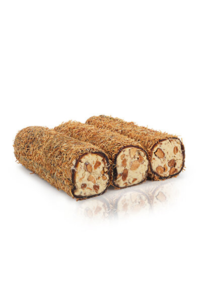 Turkiseria Rahat Turcesc Umplut Cu Cremă De Alune, Migdale Și Caramel, Feliat...