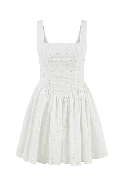 SEIZE THE DAY Bera Women's Brode Covered Short Dress