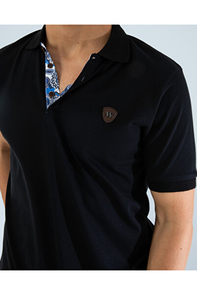 Walker London MEN'S POLO NECK T-SHIRT