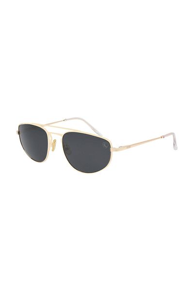 TROY 031 Bw C:4 Gold Black Color Sunglasses Unisex