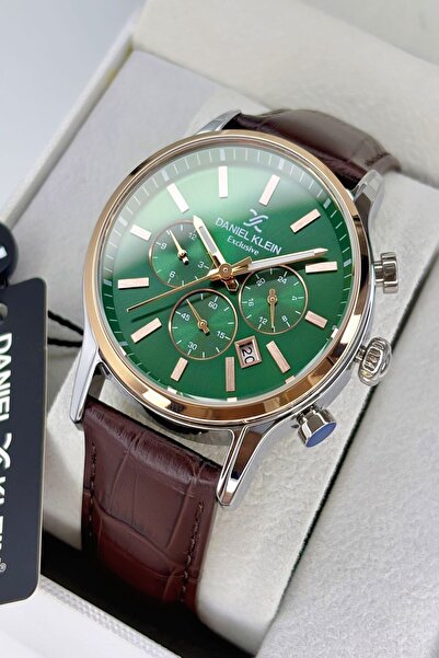 Daniel Klein Stainless Steel Cord Men Wrist Watch+3 Atm Waterproof 2 Years Warranty