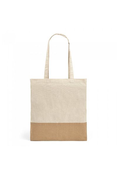 dalimag Cotton Bag, Handles, Imitation Jute, 375 x 415 mm