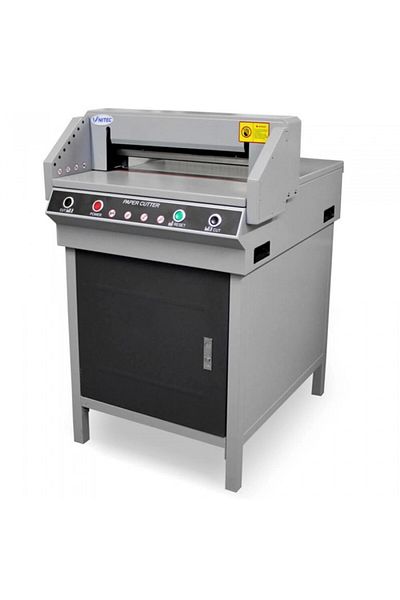 dalimag Electric Guillotine 450V, Paper Cutting Machine, Automatic, Adjustable, Different Sizes, Stand