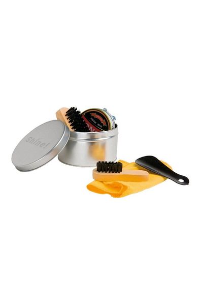 dalimag Shoe shine kit, travel, 6 pieces
