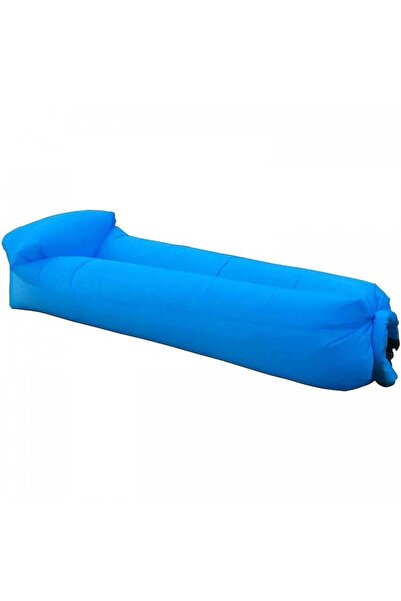dalimag Saltea gonflabila, model simplu, albastru, 200 x 50 cm